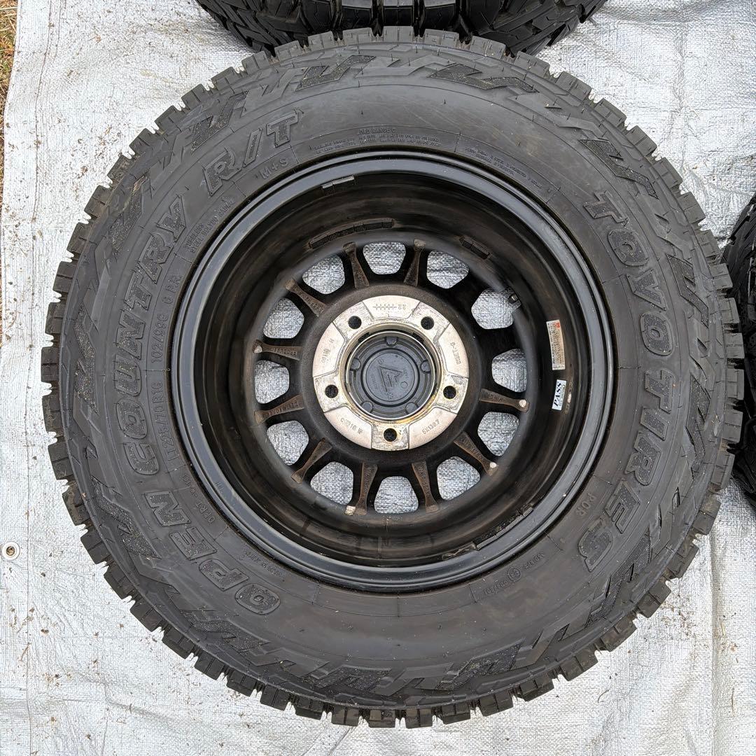 デルタフォースオーバル オープンカントリーRT16インチアルミナット付