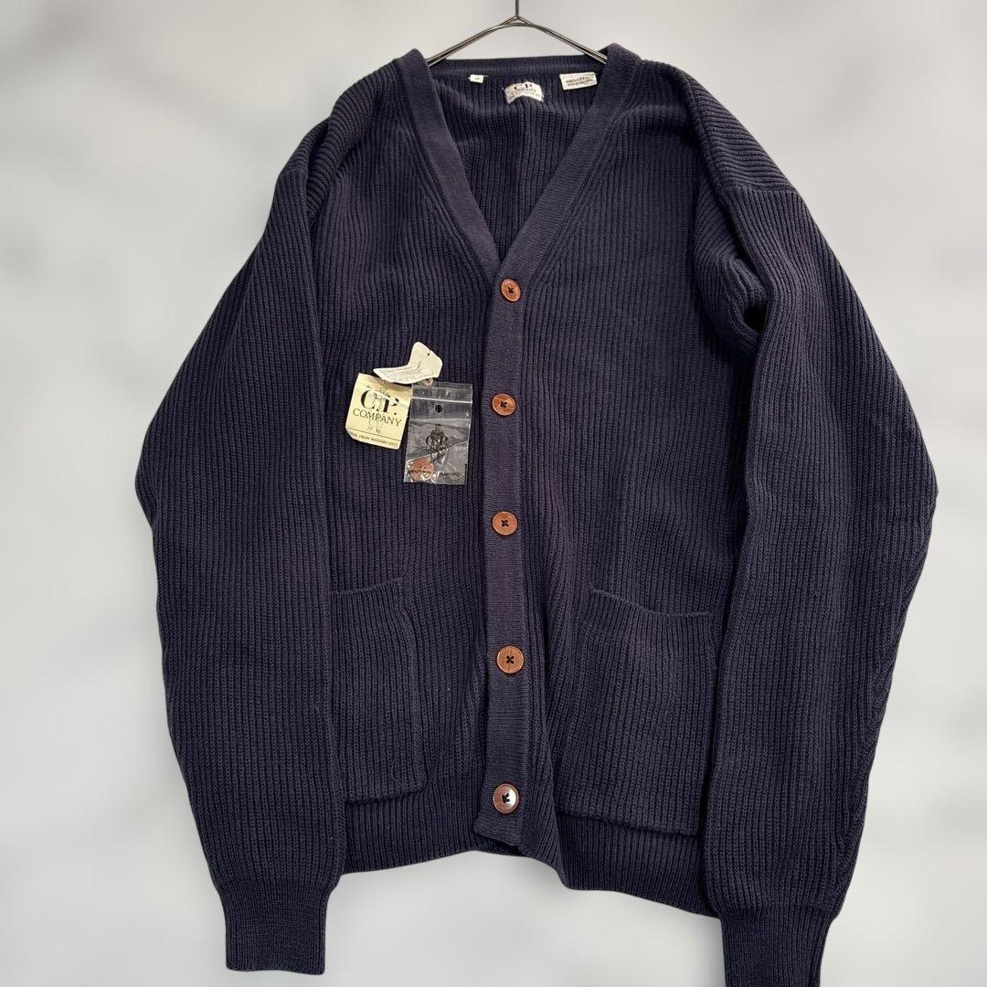 ✨シーピーカンパニー　C.P.COMPANY ケーブルニットカーディガン紺