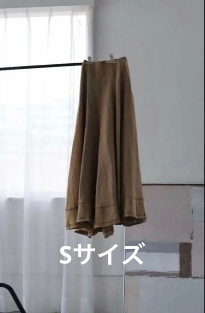 PINUE ピヌエ　Vネックシャツワンピース