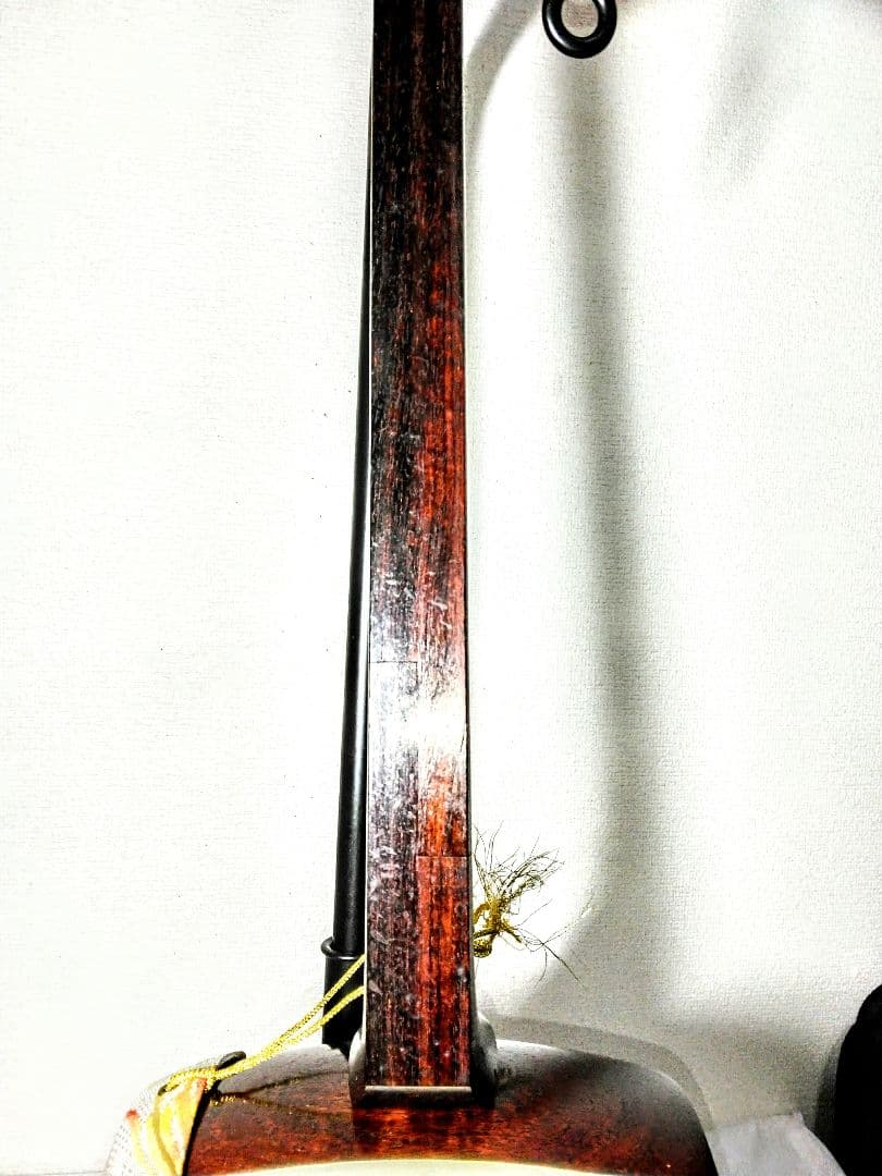 三味線 中棹 地唄 民謡 子持ち綾杉胴 紅木