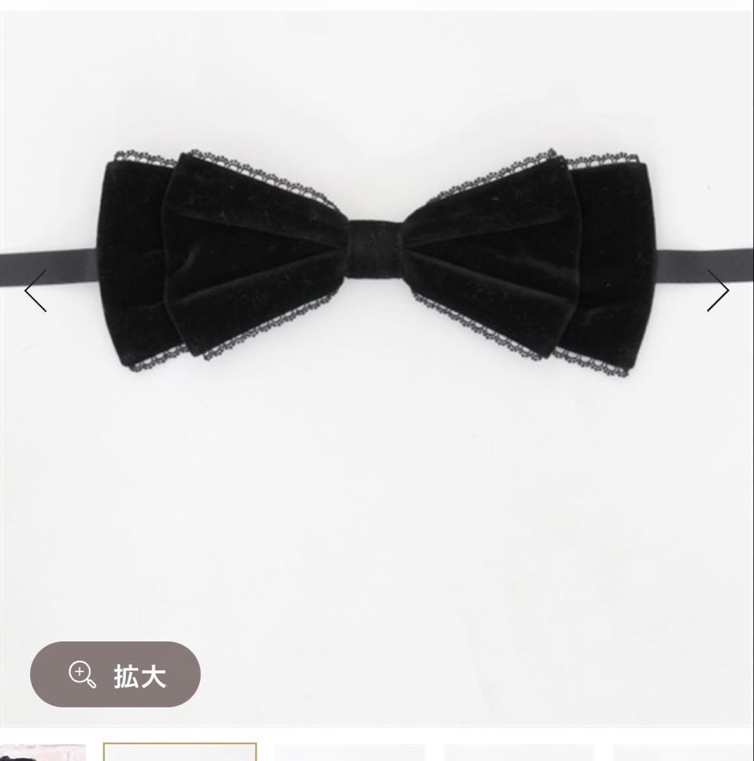 axes femme kawaii クラシカルベロアワンピースセット