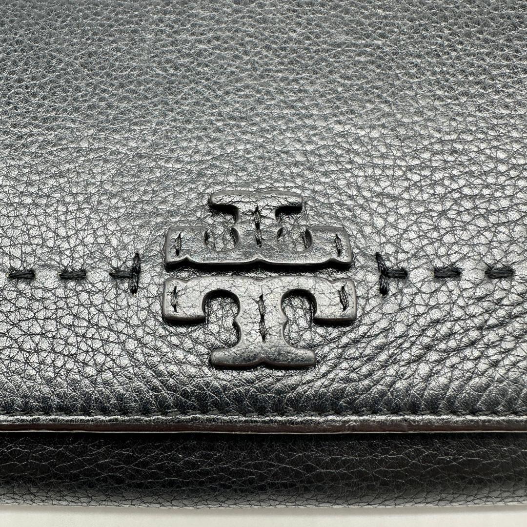 【極美品】 TORY BURCH ショルダーバッグ ウォレット マックグロー 黒