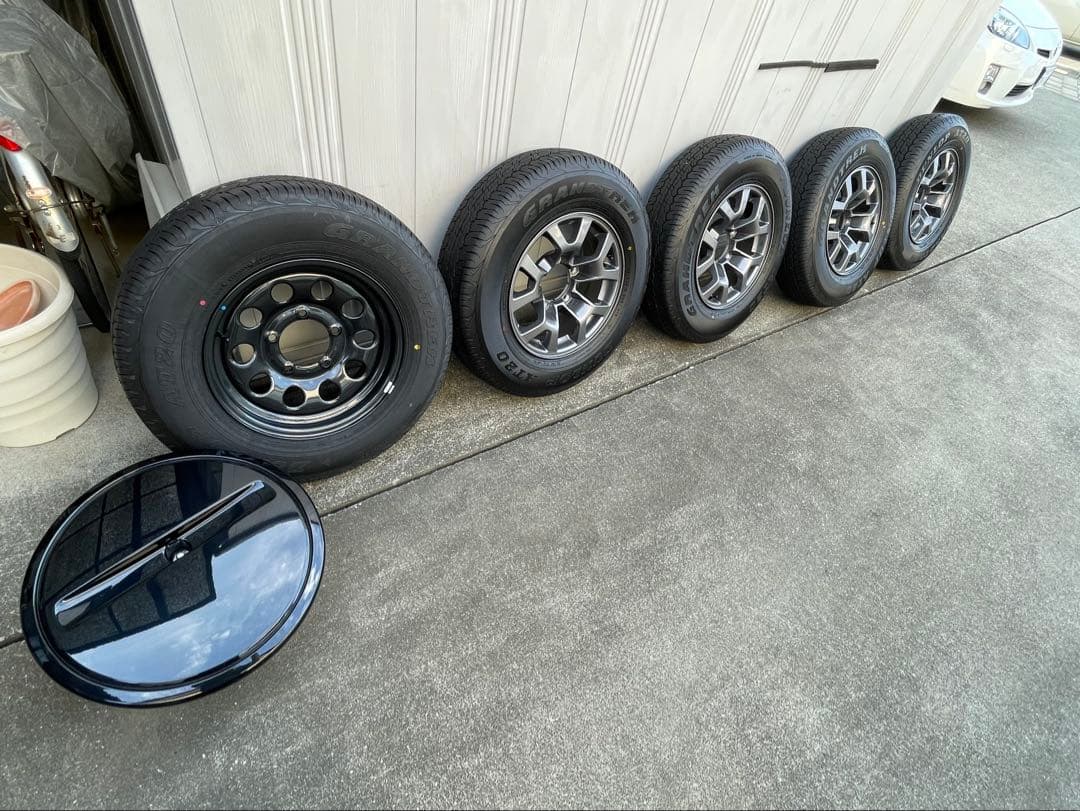 ジムニー　シエラ用　DUNLOP AT20 15インチタイヤ・ホイールセット