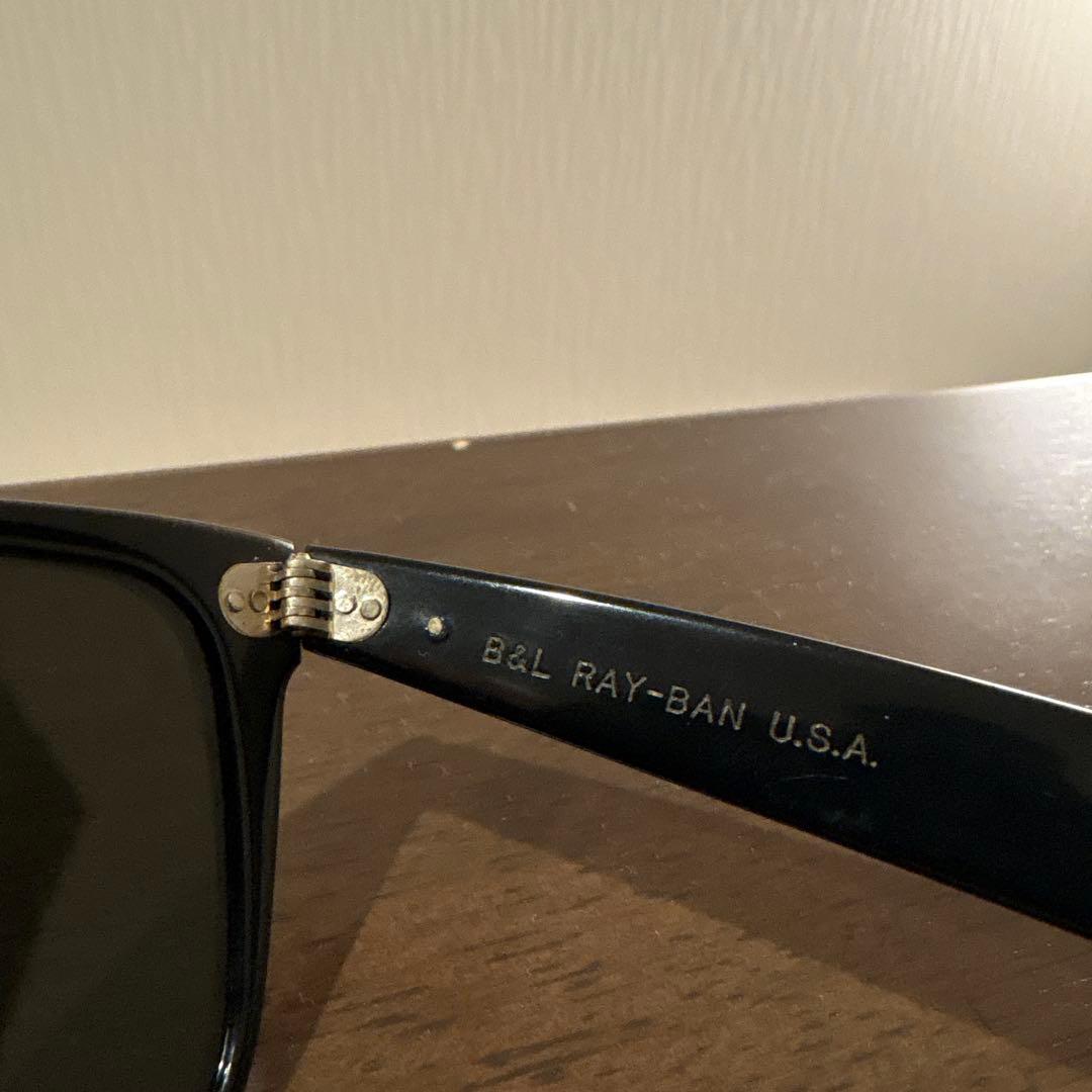 レイバン ウェイファーラー2 ブラック USA製 ボシュロム ヴィンテージ レア