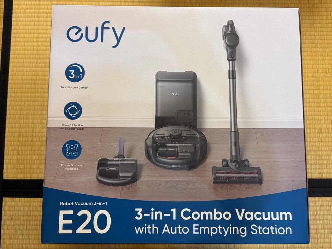 未使用　Anker Eufy E20 3-in-1 ロボット掃除機