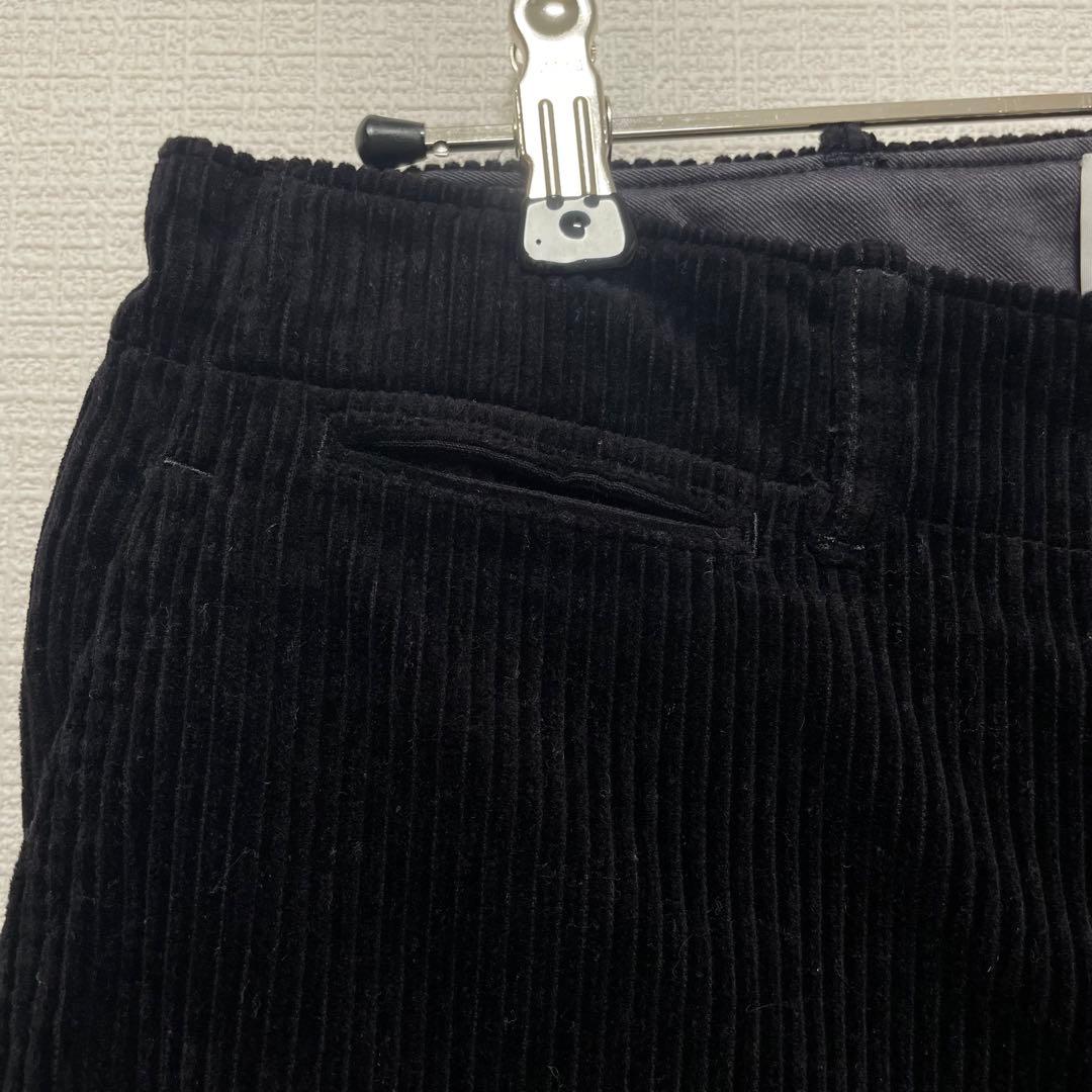 OLDMANS TAILOR オールドマンズテーラー　コーデュロイパンツ　黒　M