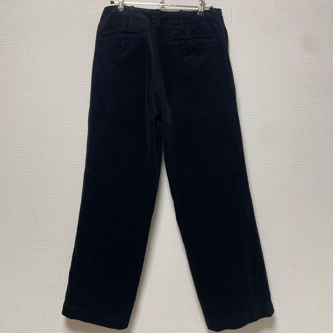 OLDMANS TAILOR オールドマンズテーラー　コーデュロイパンツ　黒　M