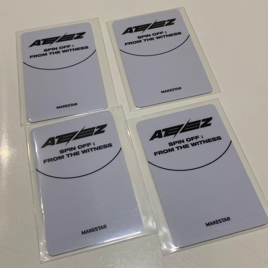 ATEEZ witness メクス ラキドロ ユニットトレカ 4種セット