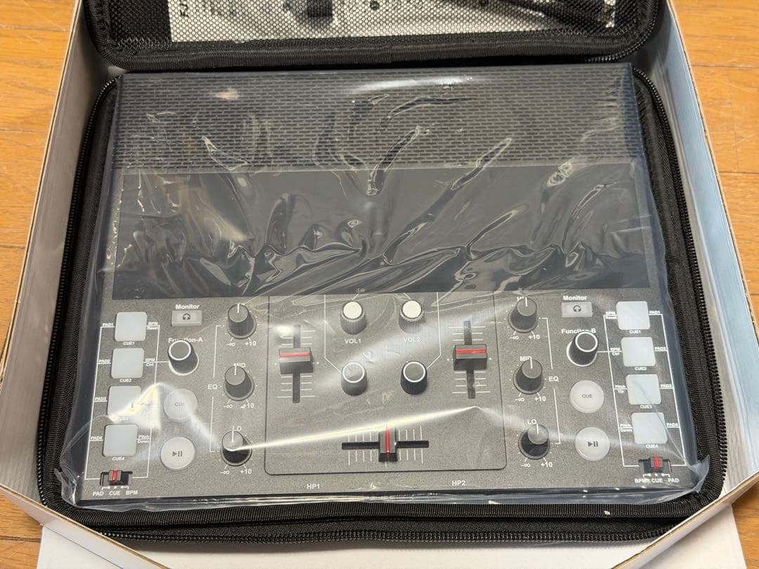 【新品未使用】FJ1 ブラック DJミキサー/コントローラー