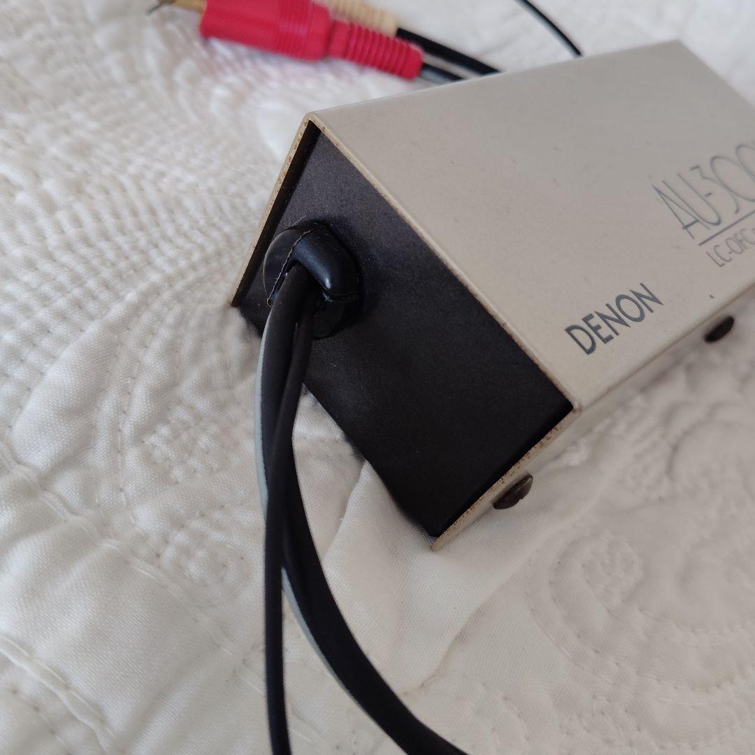 DENON MC(DL-103等)昇圧トランスAU-300LC 良好品
