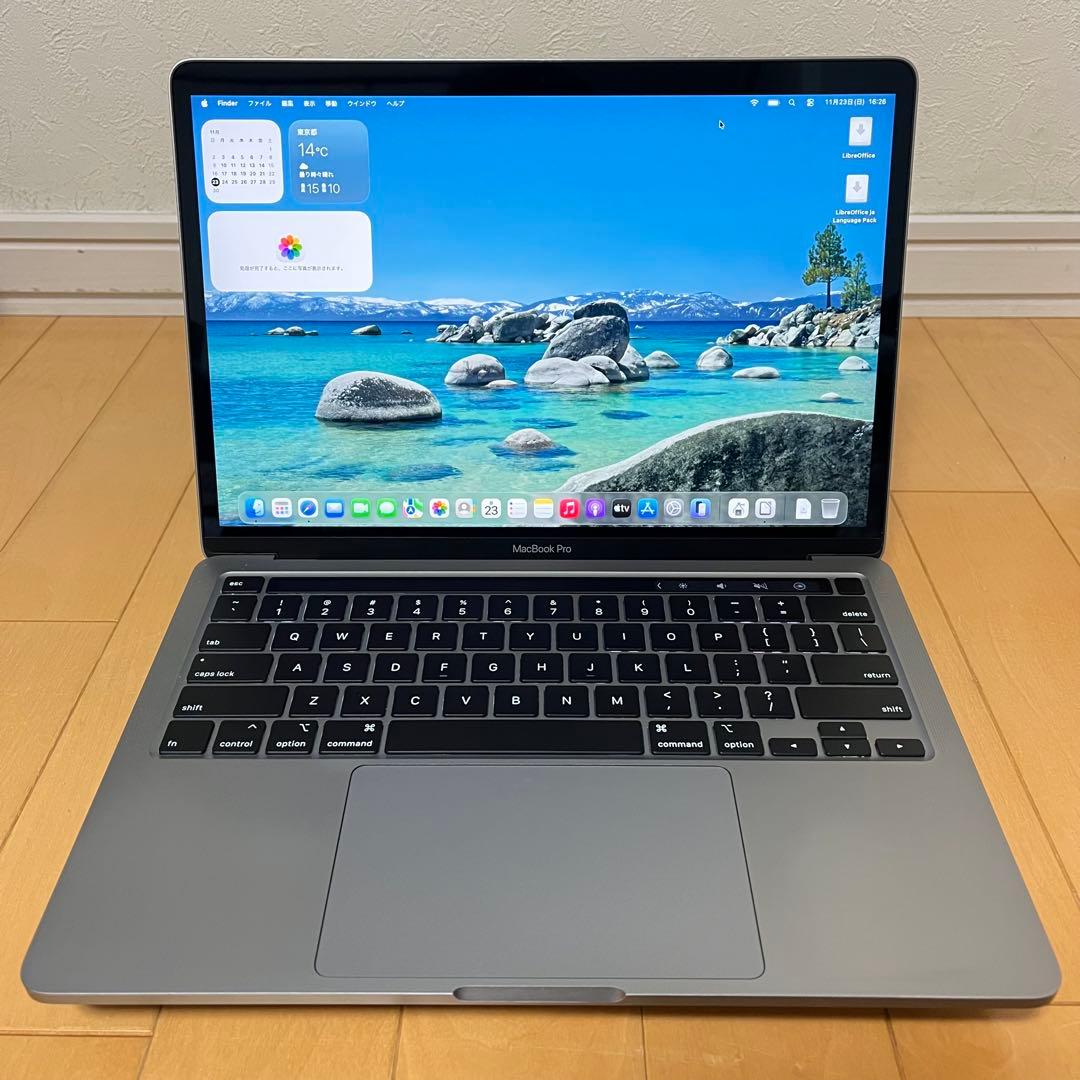 MacBook Pro 13インチ 2020 i5-16GB-512GB(308