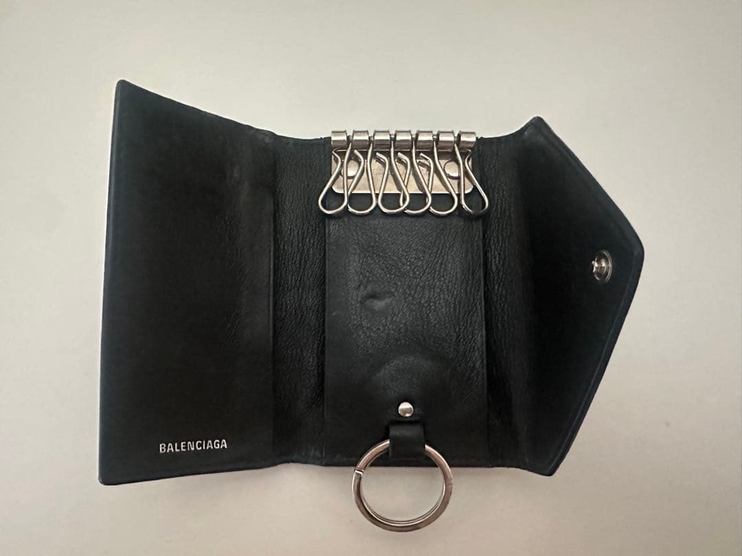 BALENCIAGA キーケース ブラック レディース
