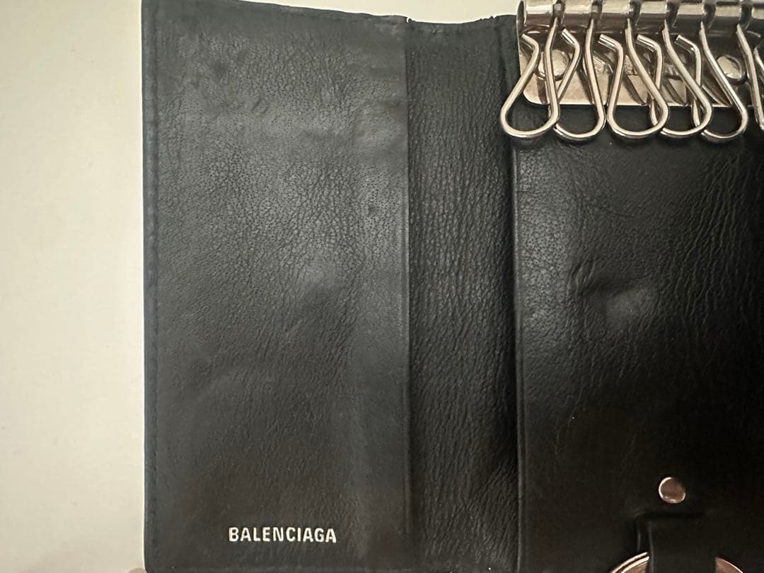 BALENCIAGA キーケース ブラック レディース