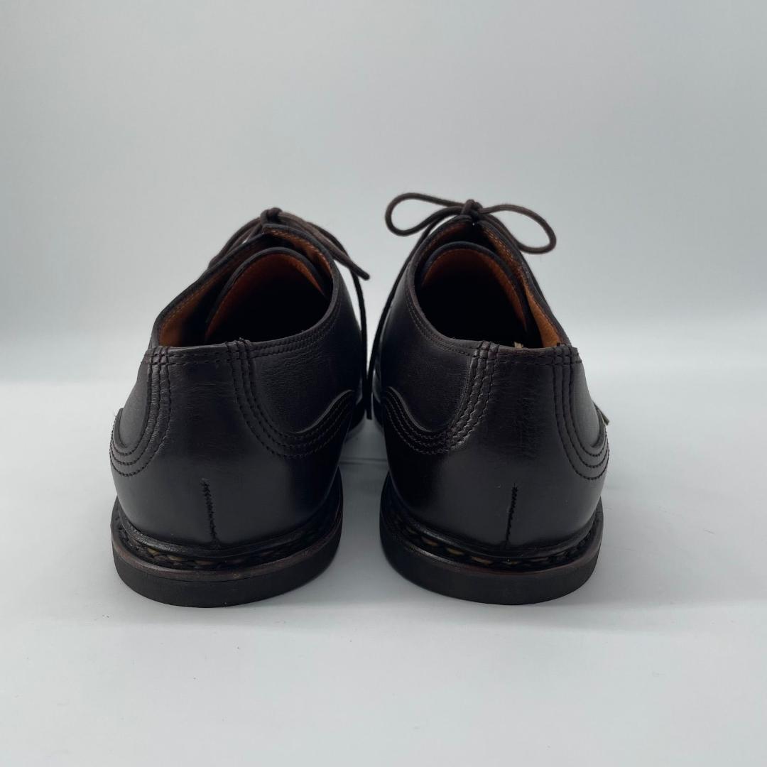 16470✨イッセイミヤケメン×パラブーツ 7 本革 レザー ドレスシューズ