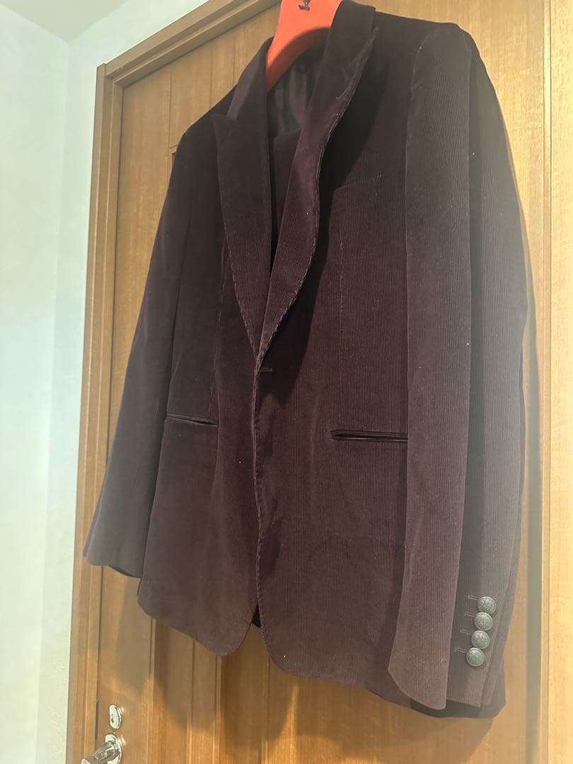 タリアトーレ⭐️新作‼️ピーノレラリオ‼️50⭐️ボルドー‼️コーデュロイセットアップ⭐️