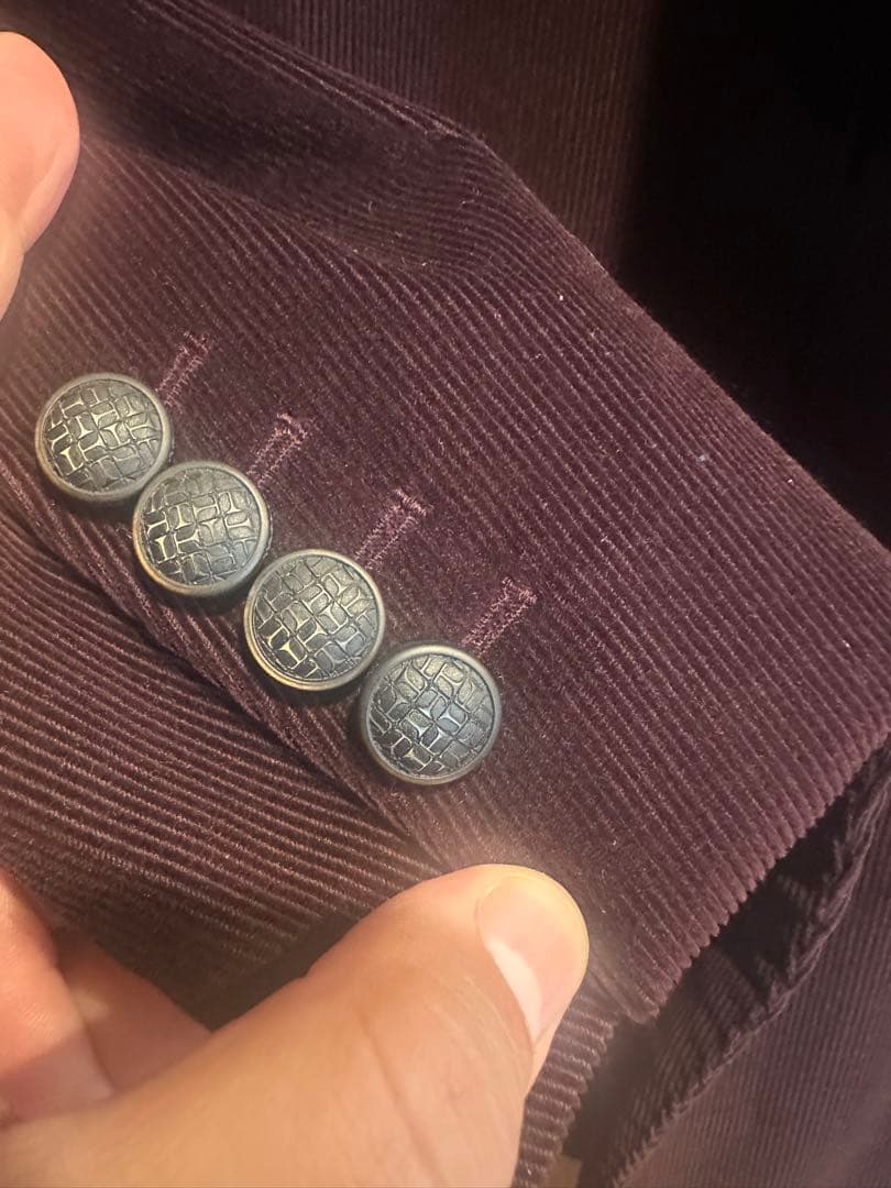 タリアトーレ⭐️新作‼️ピーノレラリオ‼️50⭐️ボルドー‼️コーデュロイセットアップ⭐️