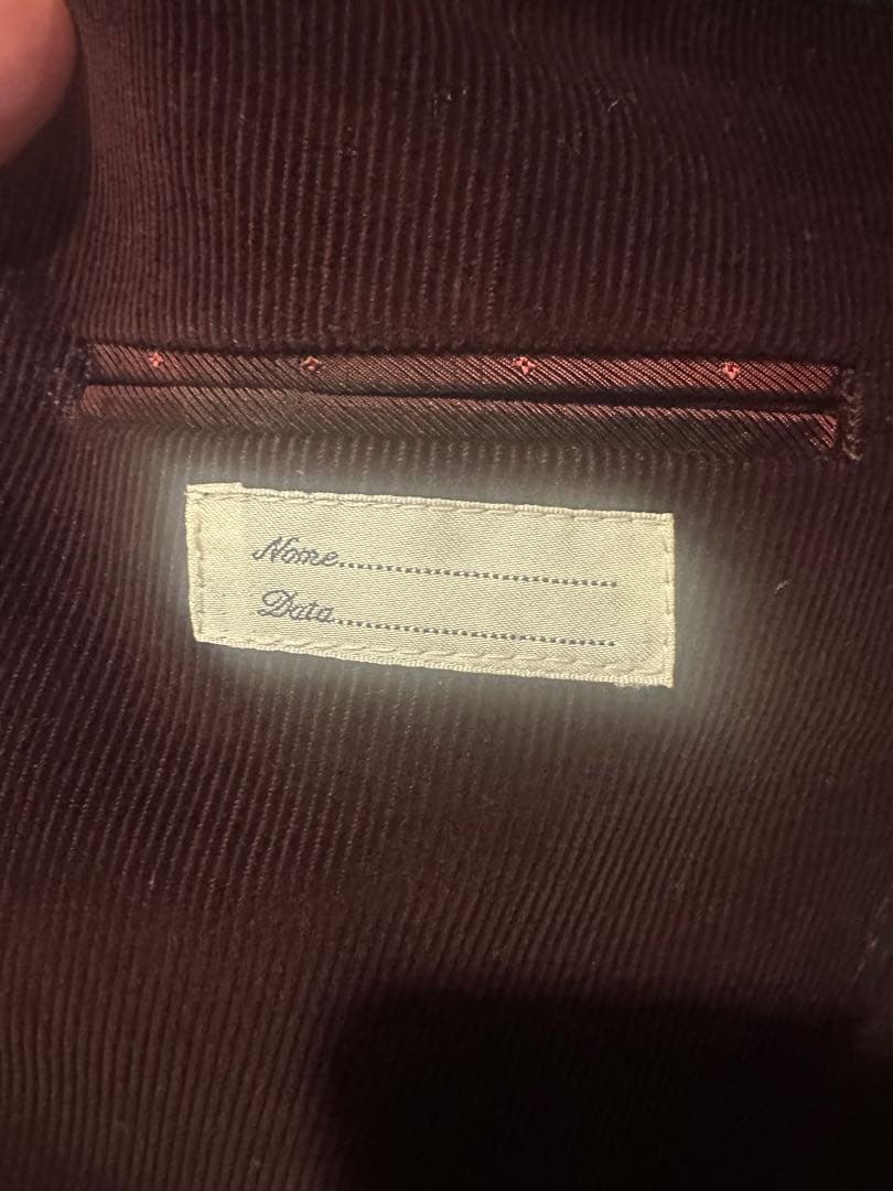 タリアトーレ⭐️新作‼️ピーノレラリオ‼️50⭐️ボルドー‼️コーデュロイセットアップ⭐️