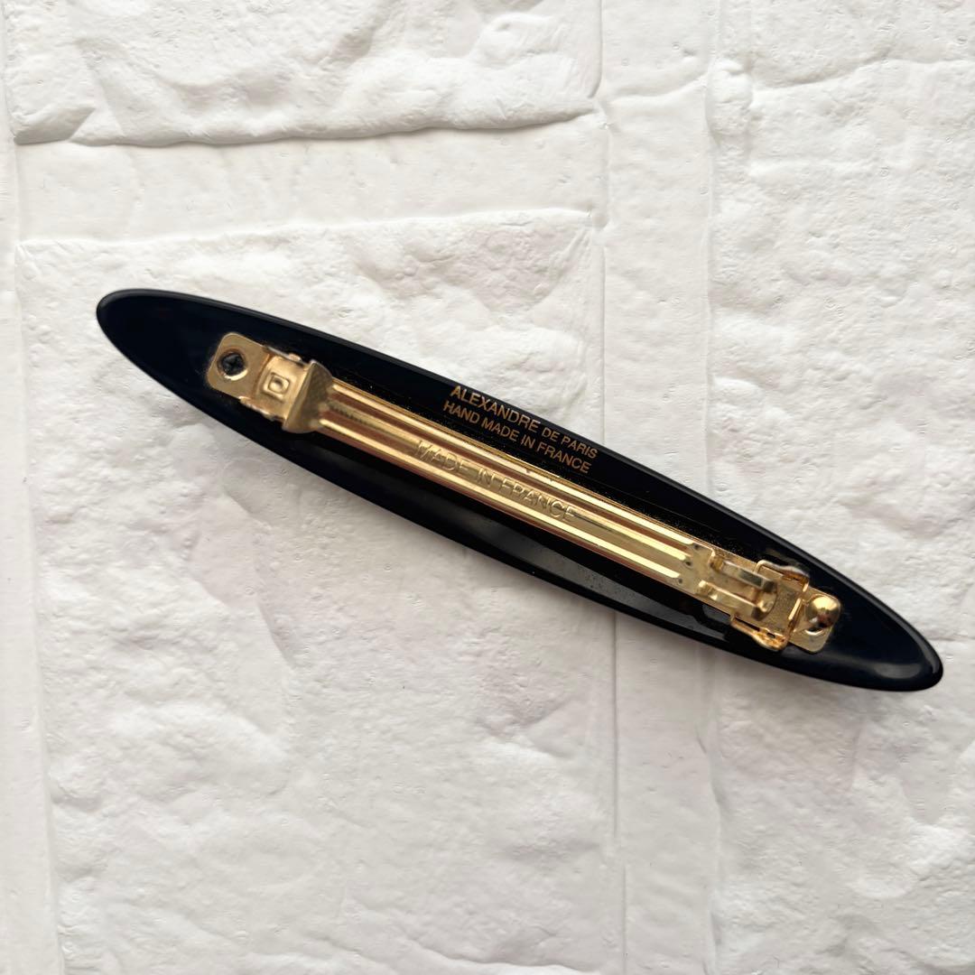 アレクサンドル ドゥ パリ バレッタ AA7-18072-02 ベージュ 7cm