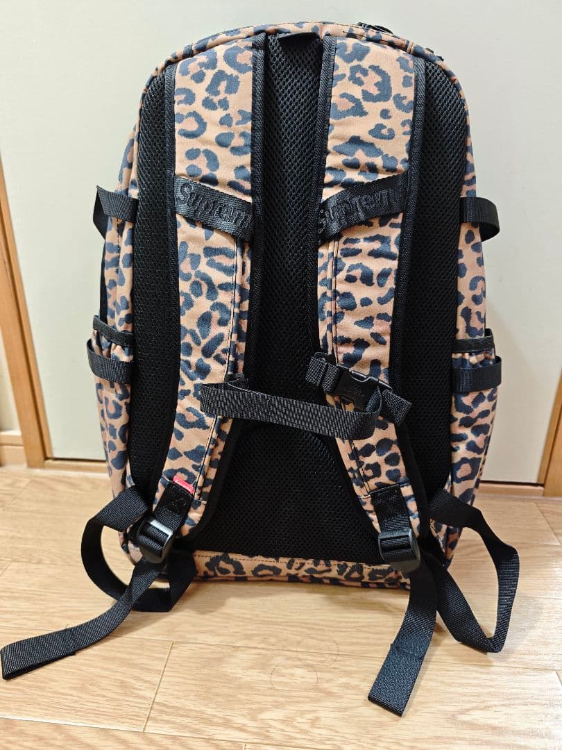 【美品】Supreme 20FW レオパード バックパック 21L