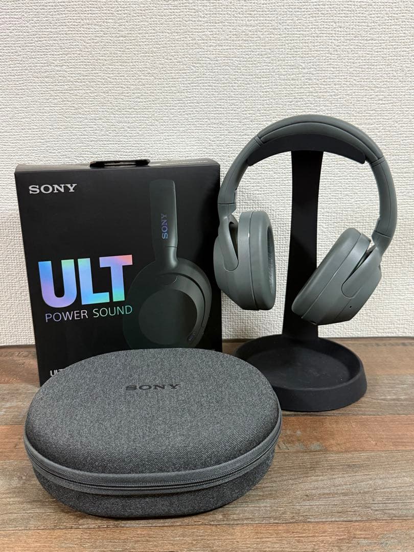 【美品】SONY　ULT WEAR WH-ULT900N HC フォレストグレー