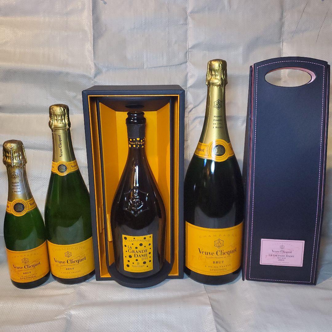 【送料無料】ヴーヴクリコ　ダミーボトル　ケース　空き瓶セット