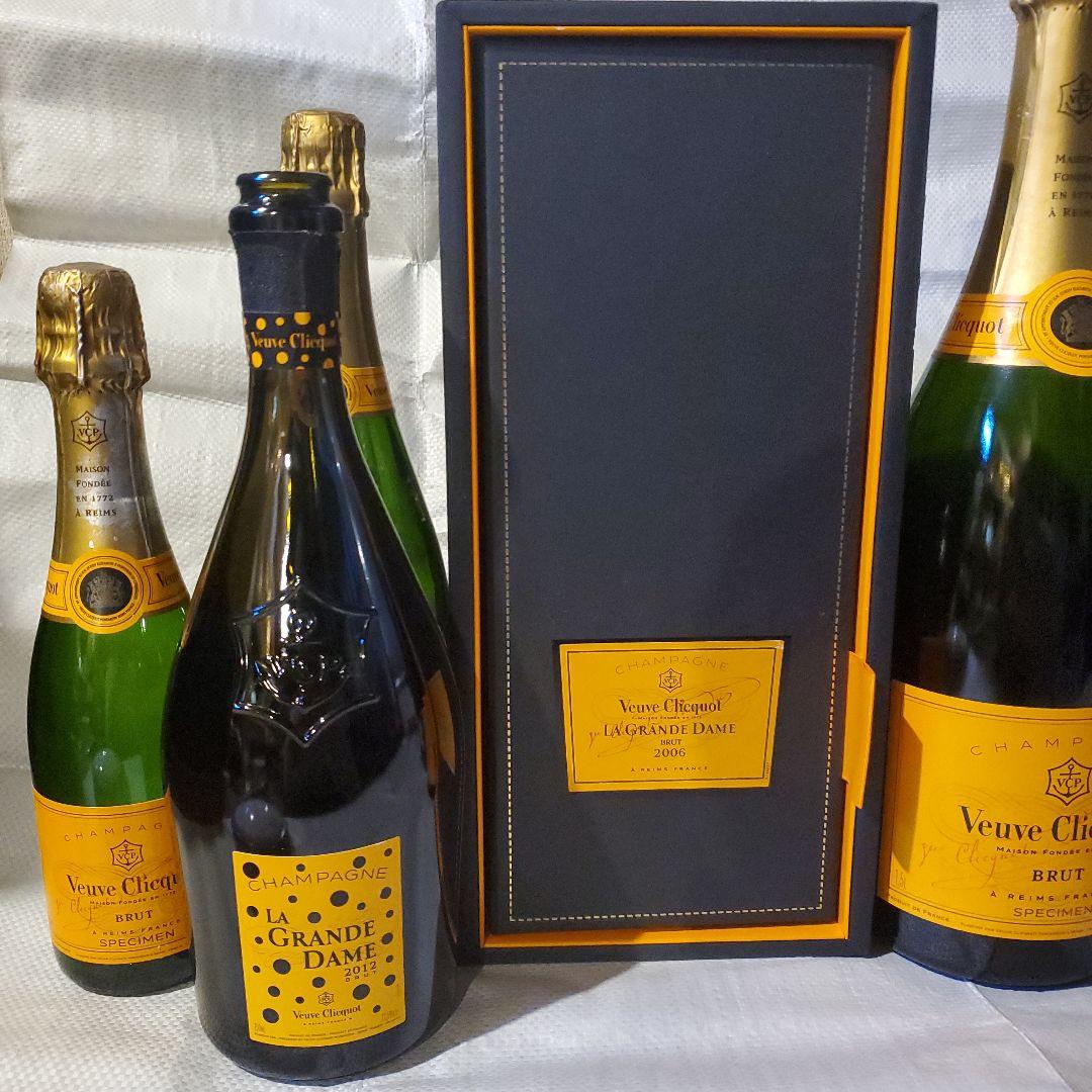 【送料無料】ヴーヴクリコ　ダミーボトル　ケース　空き瓶セット