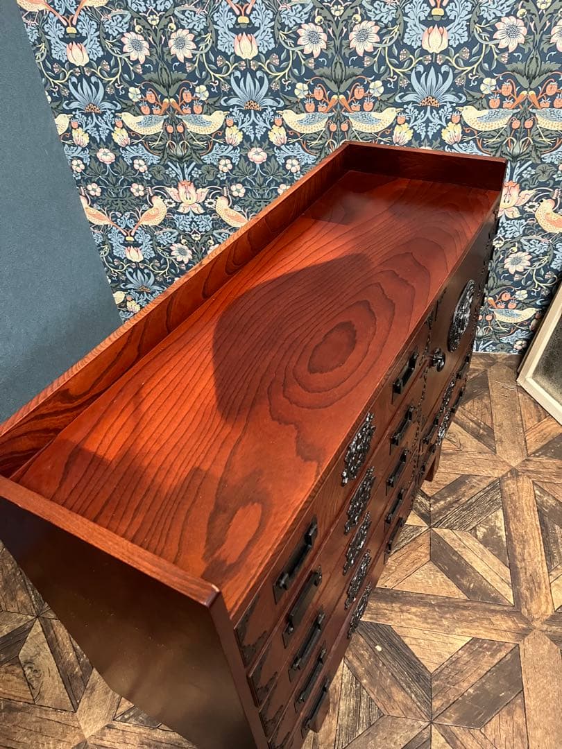 章＊民芸箪笥 和 インテリア 昭和レトロ 当時物 アンティーク チェスト