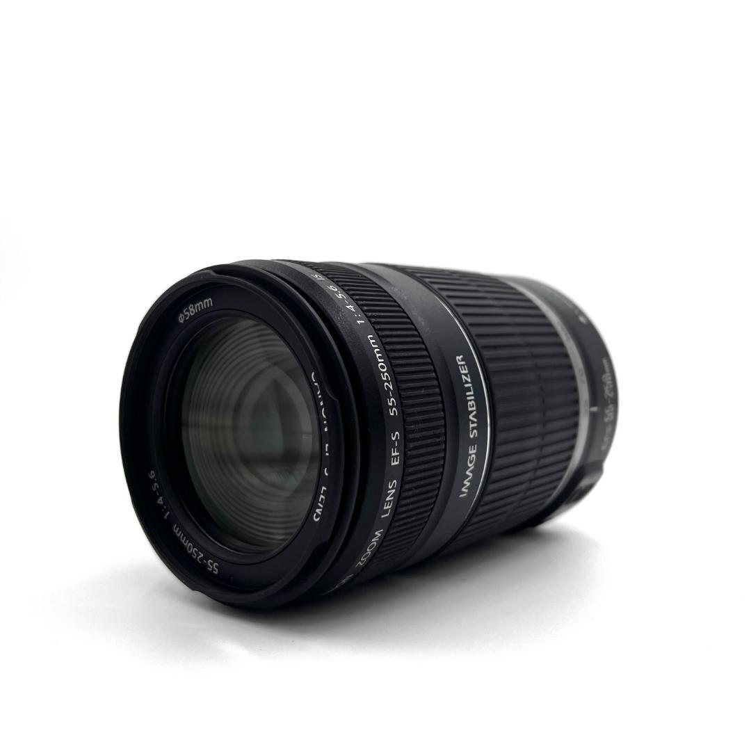 Canon EF-S 55-250mm IS 望遠レンズ 手振れ補正 #307