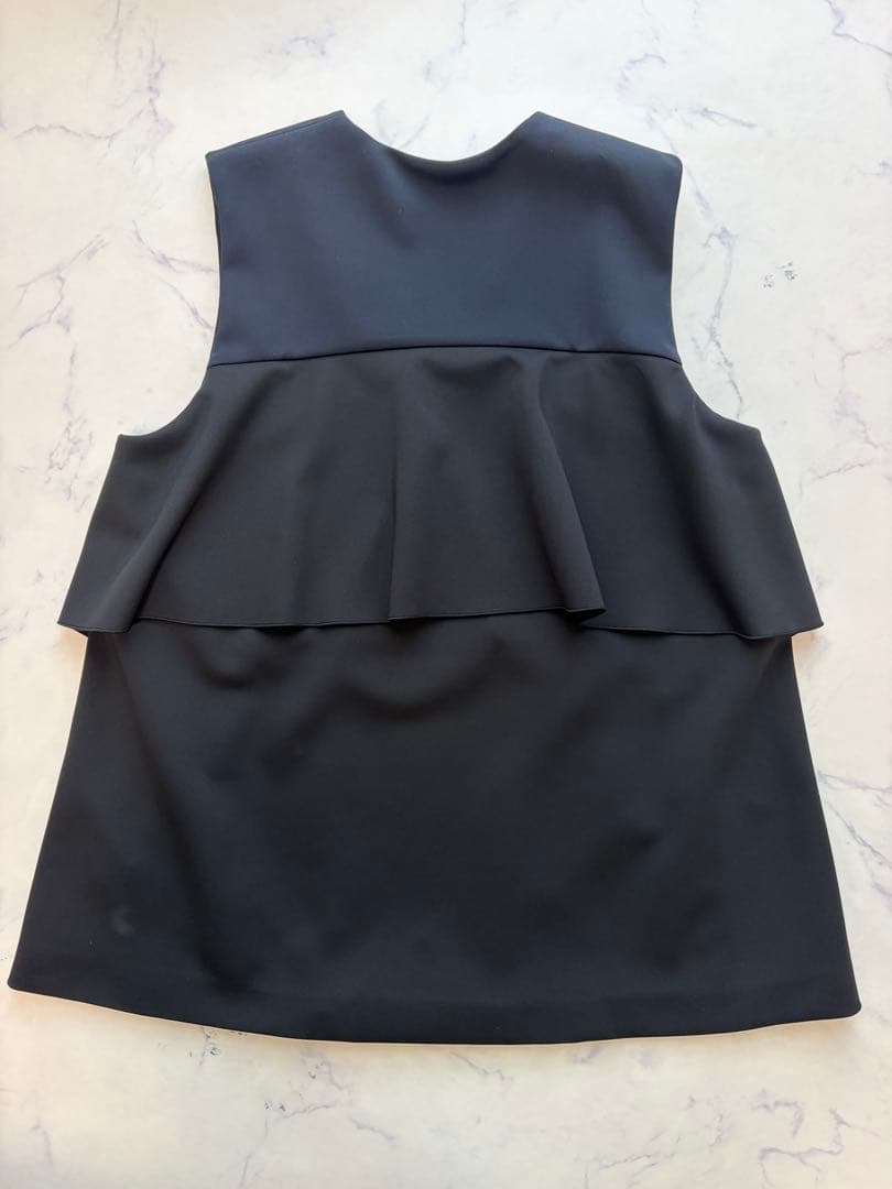 完売品　UNITED ARROWS SPONGY ミドルベスト 38 ネイビー