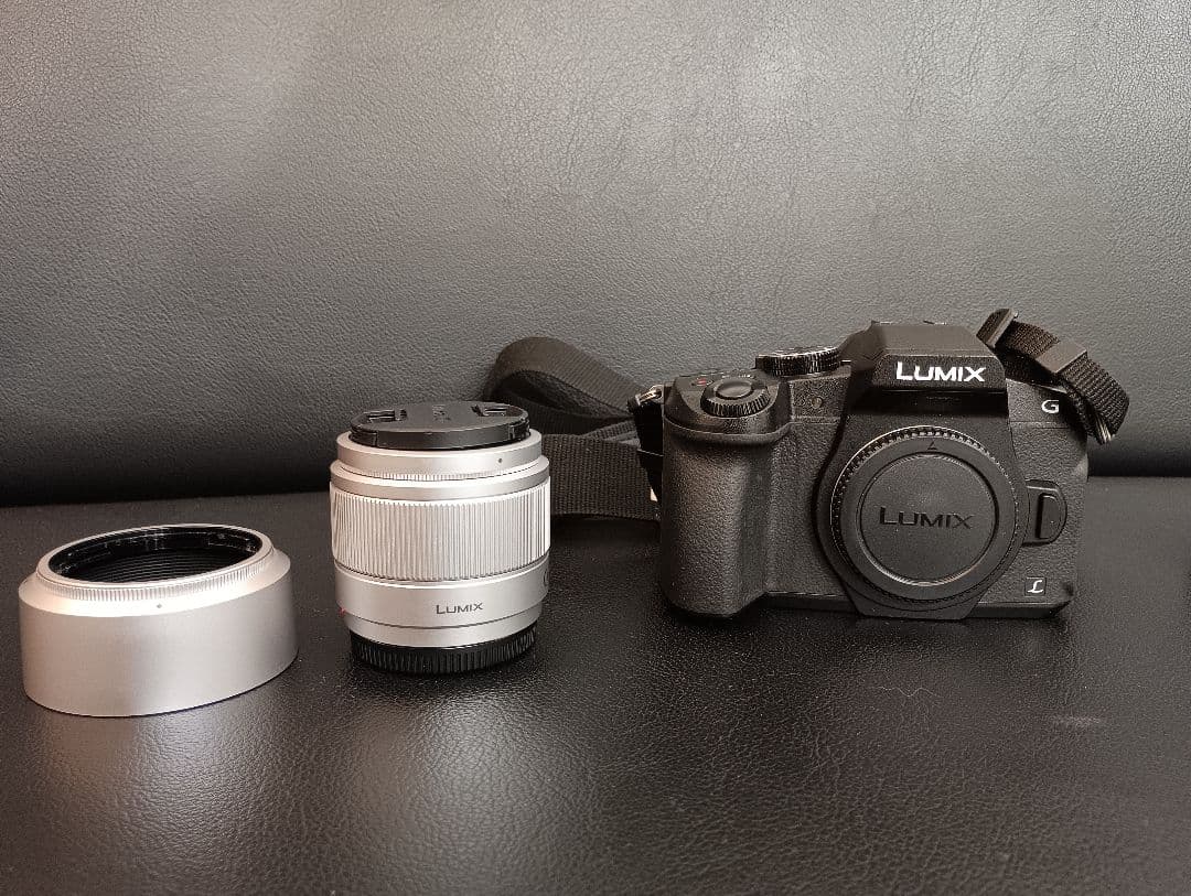 カメラ　Panasonic DMC-G8M + レンズ　Pana　H-H025