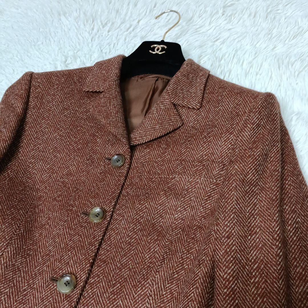美品■Kiton カシミヤ100% テーラードジャケット ブラウン系 イタリア製
