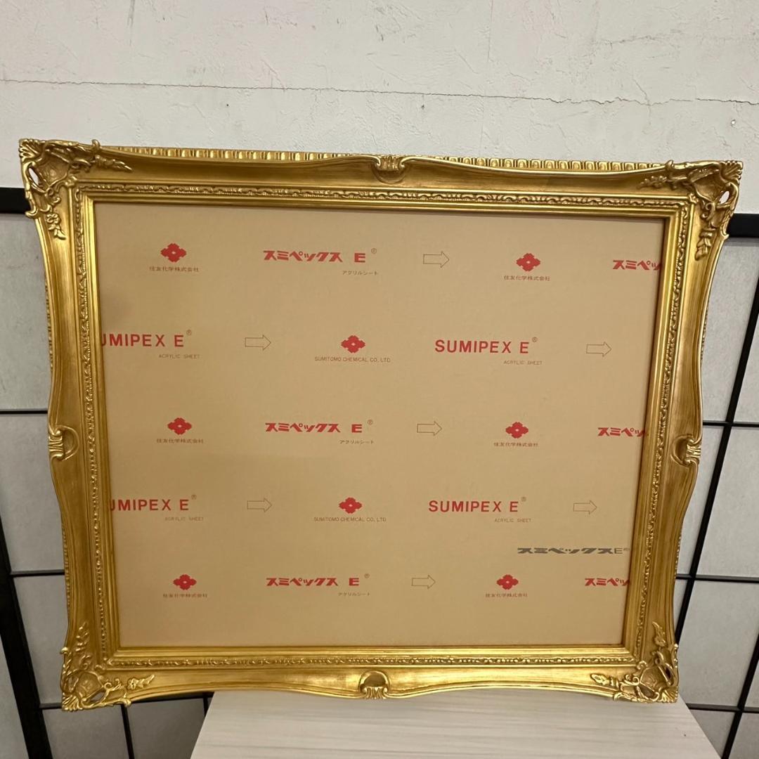 新品　未使用 　ゴールド　　F12 油絵額縁／油彩額縁　610×500