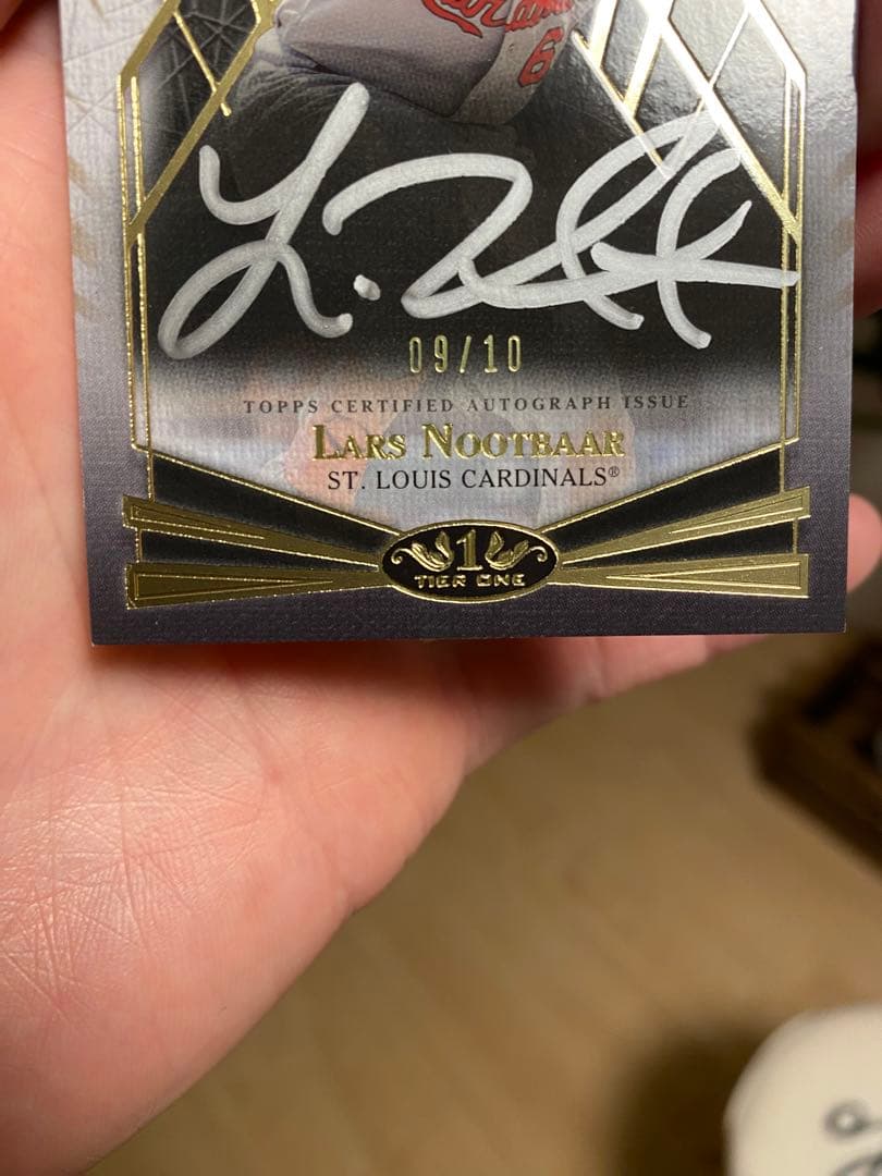 ヌートバー サインカード【世界に10枚】ルーキー TOPPS 大谷翔平 auto