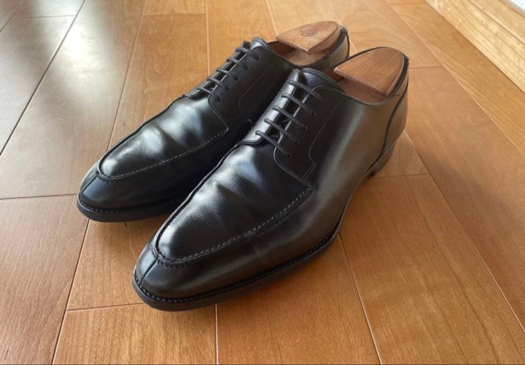 【マロン】三陽山長 初期モデル 勘太郎 7 外羽根Uチップ R305