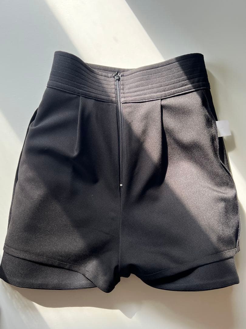 スカート CLANE /WIDE BELT CONSTRUCTIVE MINI SKIRT