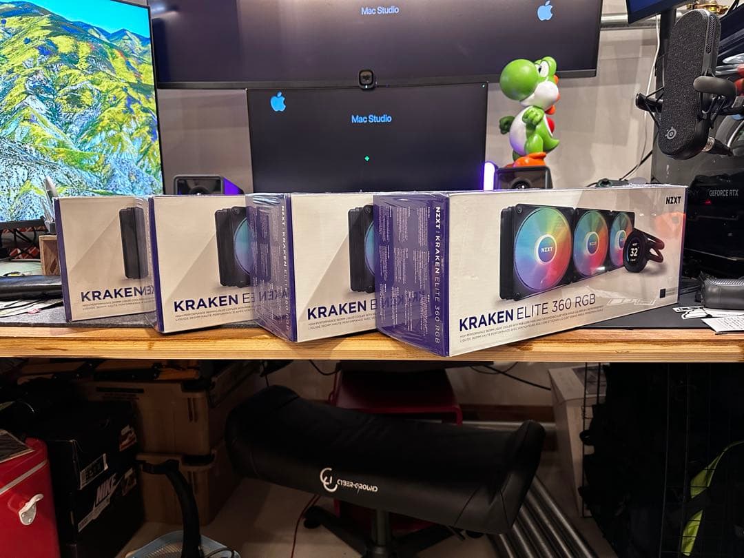 NZXT KRAKEN ELITE 360 Black 2点セット