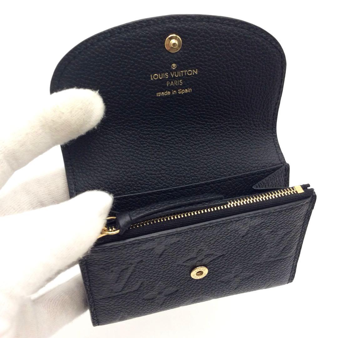 ルイヴィトン モノグラム アンプラント 黒 ノワール ケース ロザリ