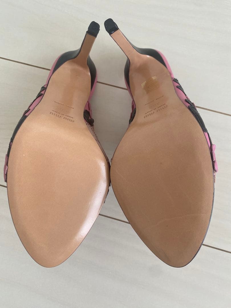 miumiu 花柄ミュール 36.5