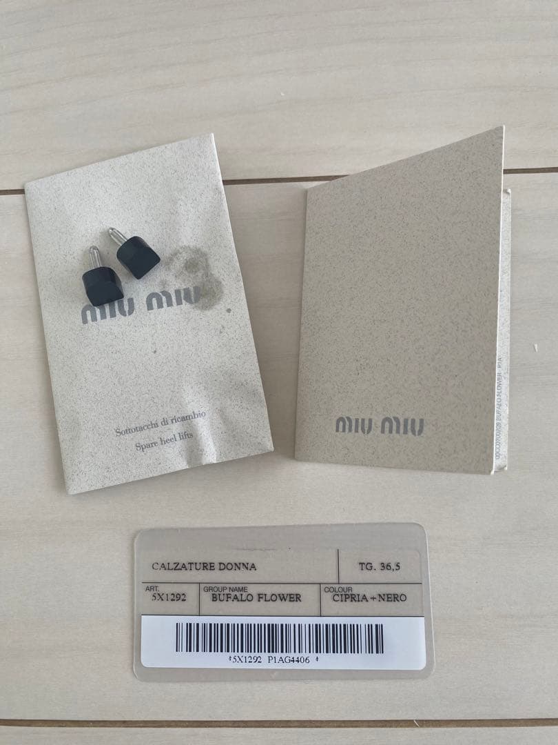 miumiu 花柄ミュール 36.5