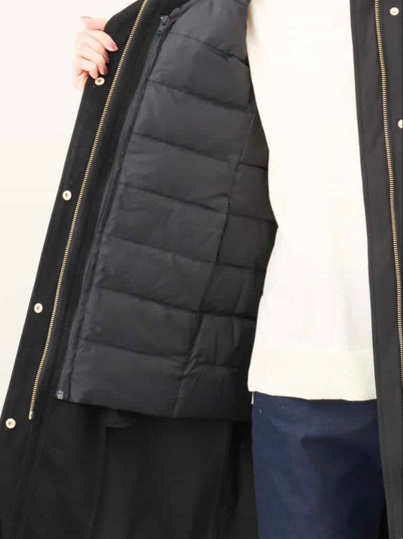 ミッシェルクラン ダウンライナー付きマルチwayモッズコート/撥水加工40