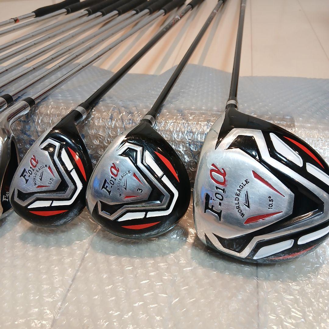 ルコックスポルティフ　ワールドイーグル　F-01α メンズ　ゴルフセット　初心者