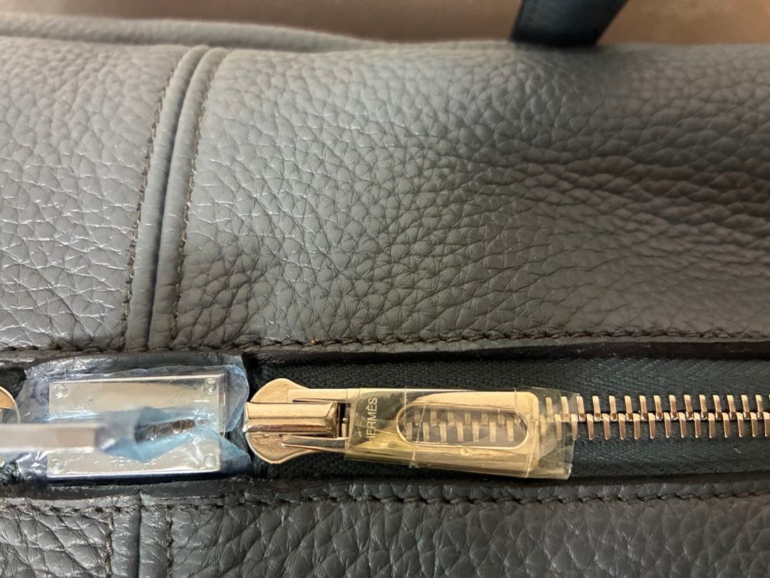 【廃盤・極希少】エルメス ヴィクトリア 43 トラベルバッグ □Q刻印