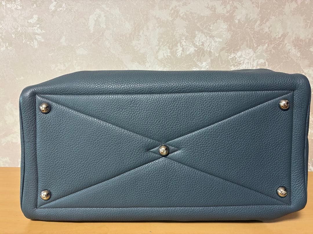 【廃盤・極希少】エルメス ヴィクトリア 43 トラベルバッグ □Q刻印