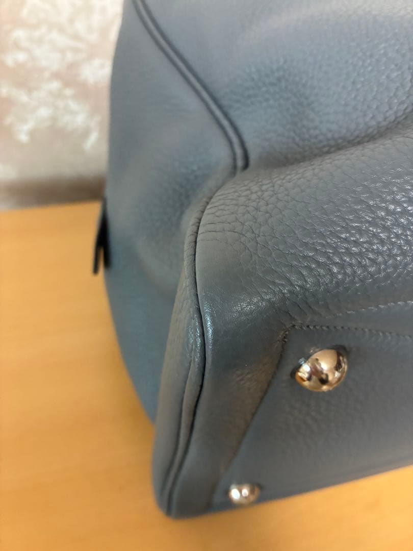 【廃盤・極希少】エルメス ヴィクトリア 43 トラベルバッグ □Q刻印