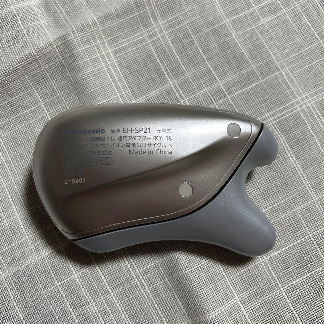美品★Panasonic 温感かっさEH-SP21 ゴールド調　温感マッサージ器