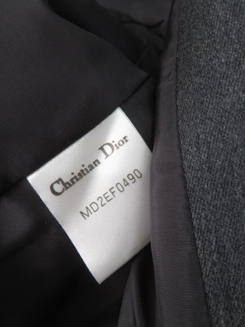 オールド クリスチャンディオール ウール シルク ジャガード織 総柄 ジャケット