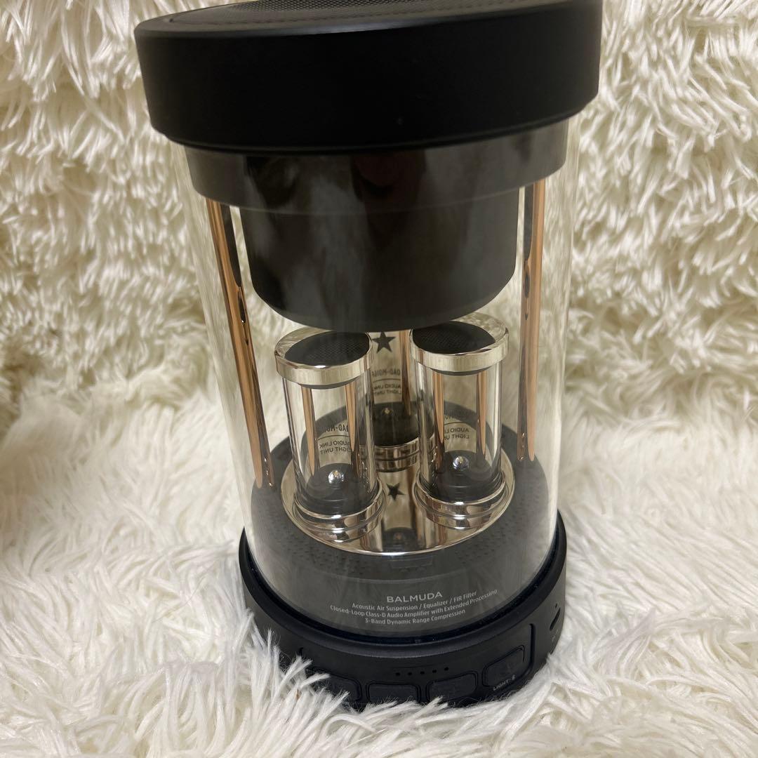 【動作OK】バルミューダ　BALMUDA　M01A-BK ワイヤレススピーカー