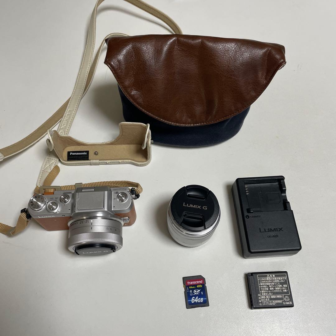 LUMIX G ダブルレンズ　ブラウンDMC-GF7