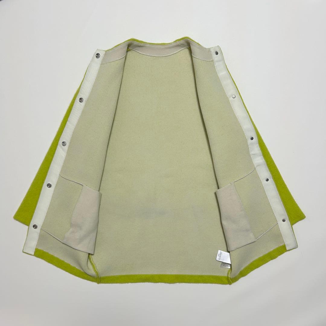 ELENDEEK ラクーンミックス ダブルカーディガン F グリーン