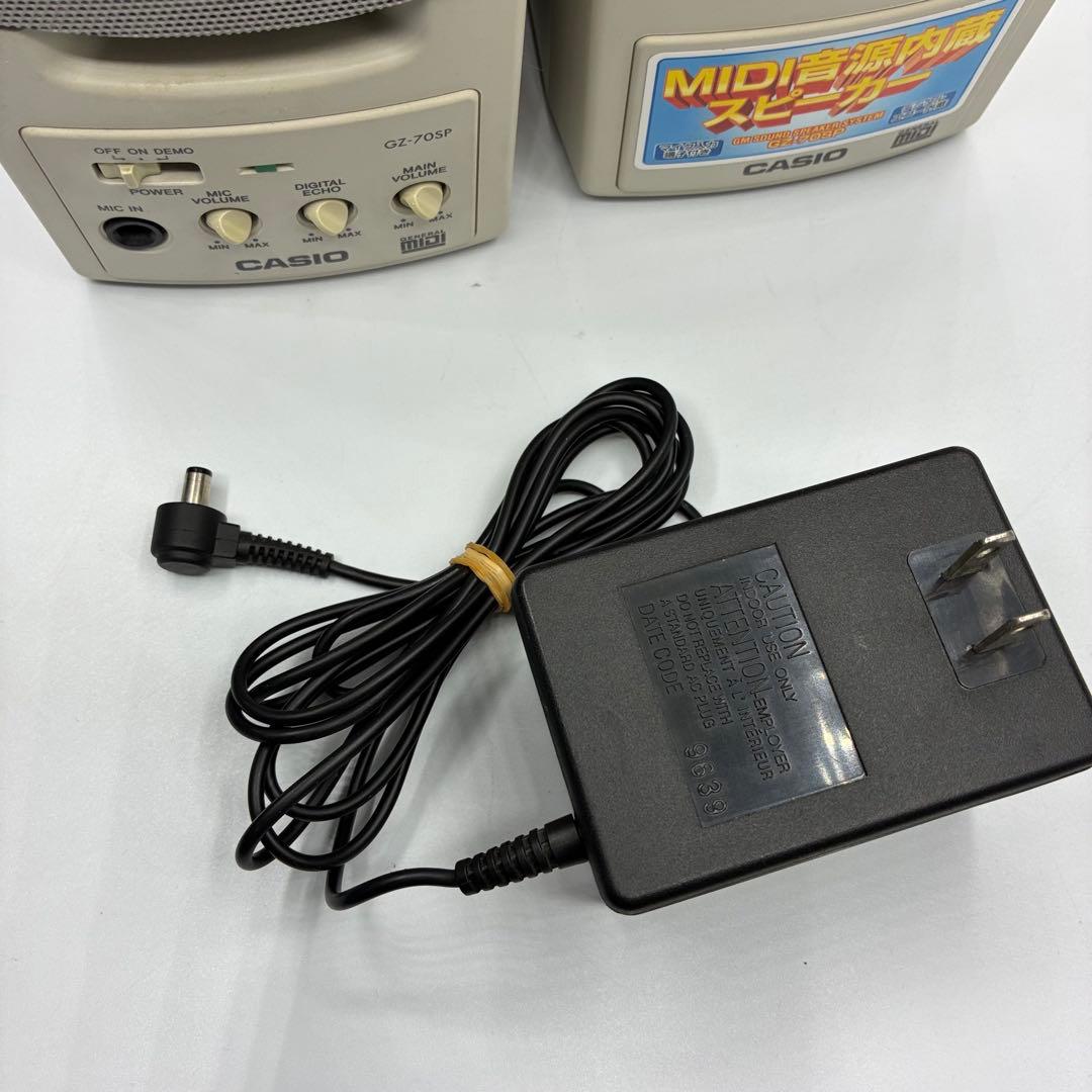 ⭐️CASIO GZ-70SP GM音源内蔵 アクティブスピーカー　MIDI音源
